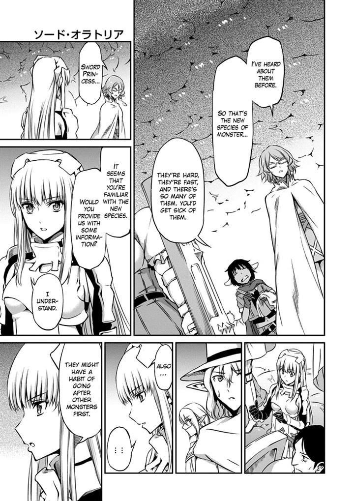 Dungeon ni Deai o Motomeru no wa Machigatte Iru Darou ka Gaiden - Sword Oratoria chapter 21 page 33