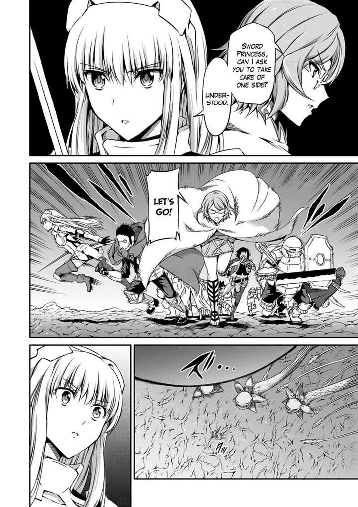 Dungeon ni Deai o Motomeru no wa Machigatte Iru Darou ka Gaiden - Sword Oratoria chapter 21 page 40