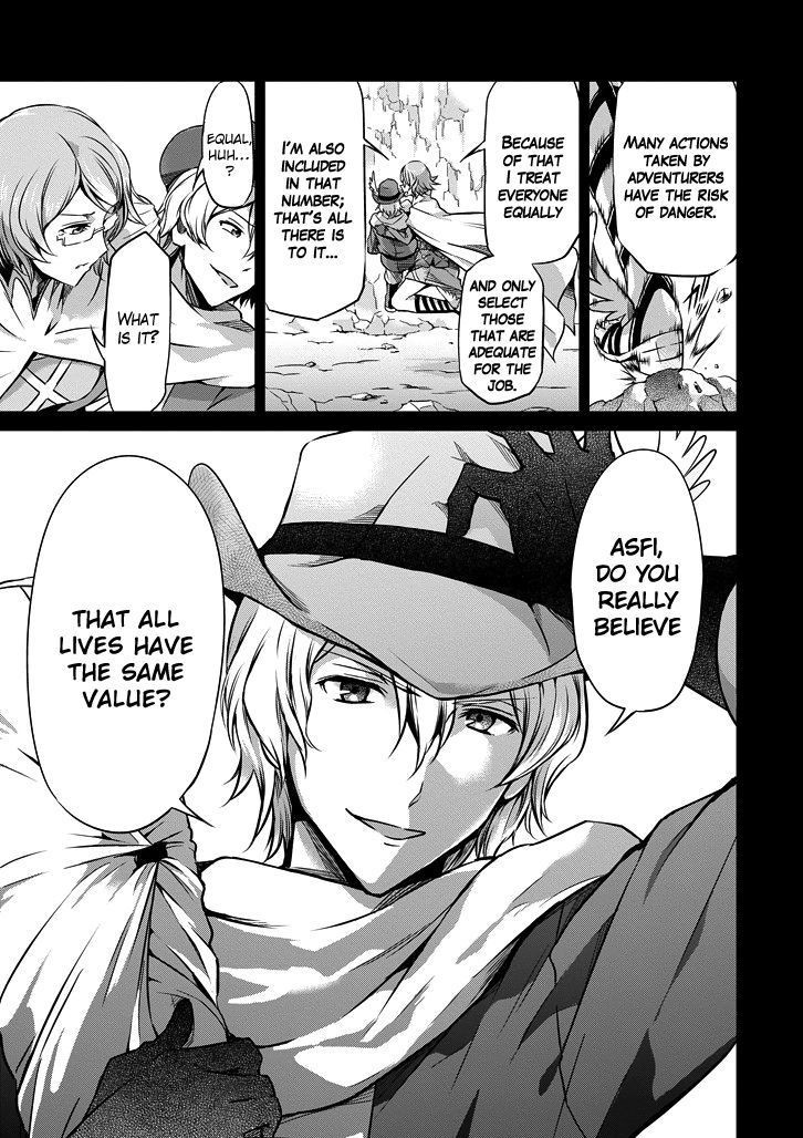 Dungeon ni Deai o Motomeru no wa Machigatte Iru Darou ka Gaiden - Sword Oratoria chapter 22 page 28