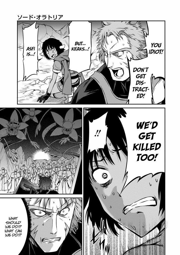 Dungeon ni Deai o Motomeru no wa Machigatte Iru Darou ka Gaiden - Sword Oratoria chapter 24 page 34