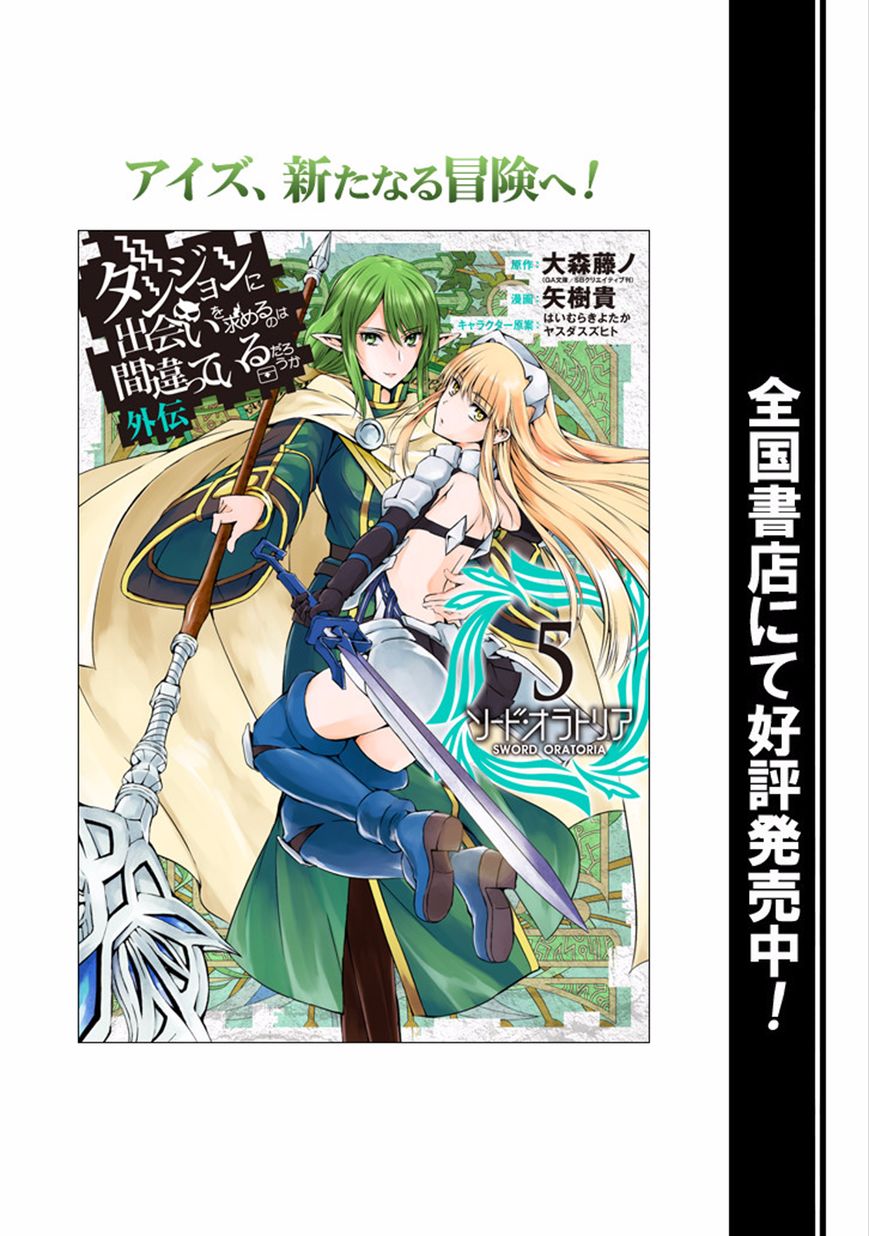 Dungeon ni Deai o Motomeru no wa Machigatte Iru Darou ka Gaiden - Sword Oratoria chapter 26 page 45