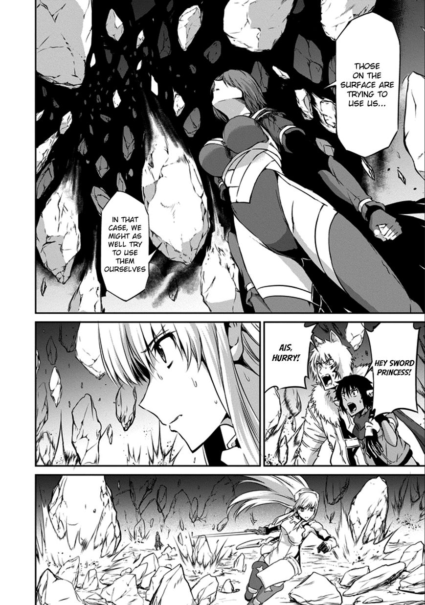 Dungeon ni Deai o Motomeru no wa Machigatte Iru Darou ka Gaiden - Sword Oratoria chapter 29 page 11