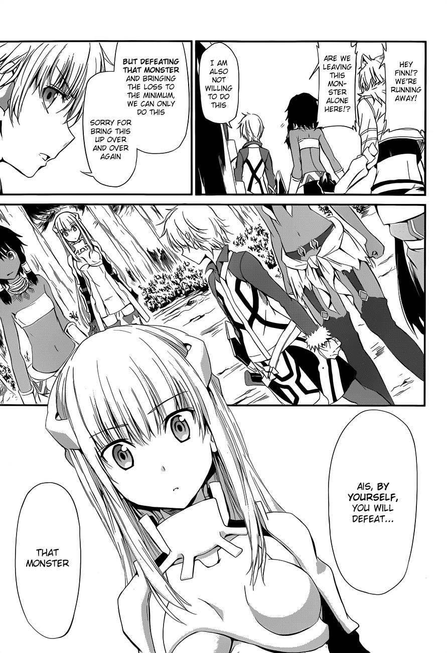 Dungeon ni Deai o Motomeru no wa Machigatte Iru Darou ka Gaiden - Sword Oratoria chapter 3 page 22