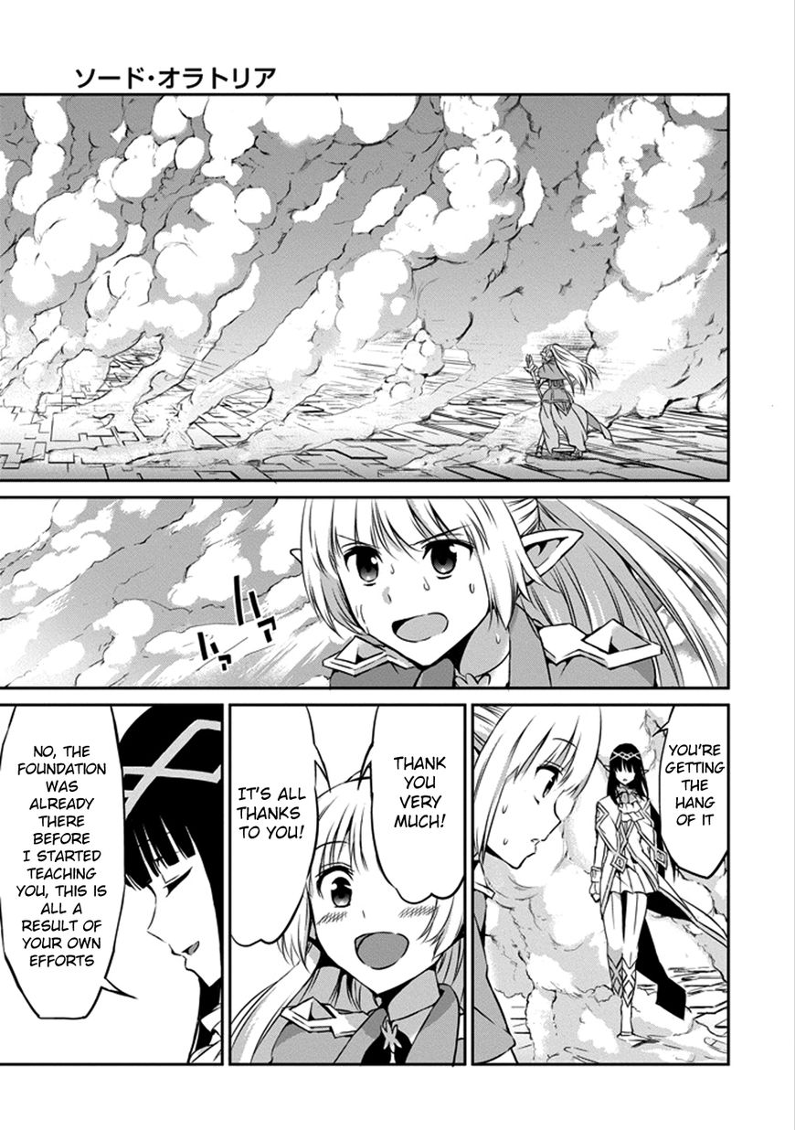 Dungeon ni Deai o Motomeru no wa Machigatte Iru Darou ka Gaiden - Sword Oratoria chapter 31 page 41