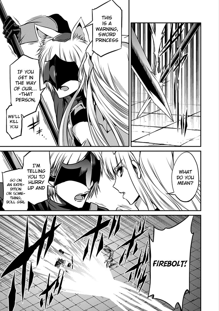 Dungeon ni Deai o Motomeru no wa Machigatte Iru Darou ka Gaiden - Sword Oratoria chapter 32 page 34