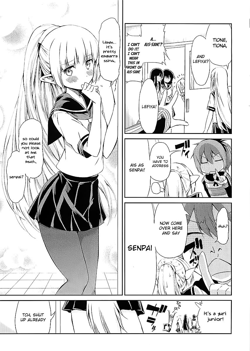 Dungeon ni Deai o Motomeru no wa Machigatte Iru Darou ka Gaiden - Sword Oratoria chapter 33.1 page 3