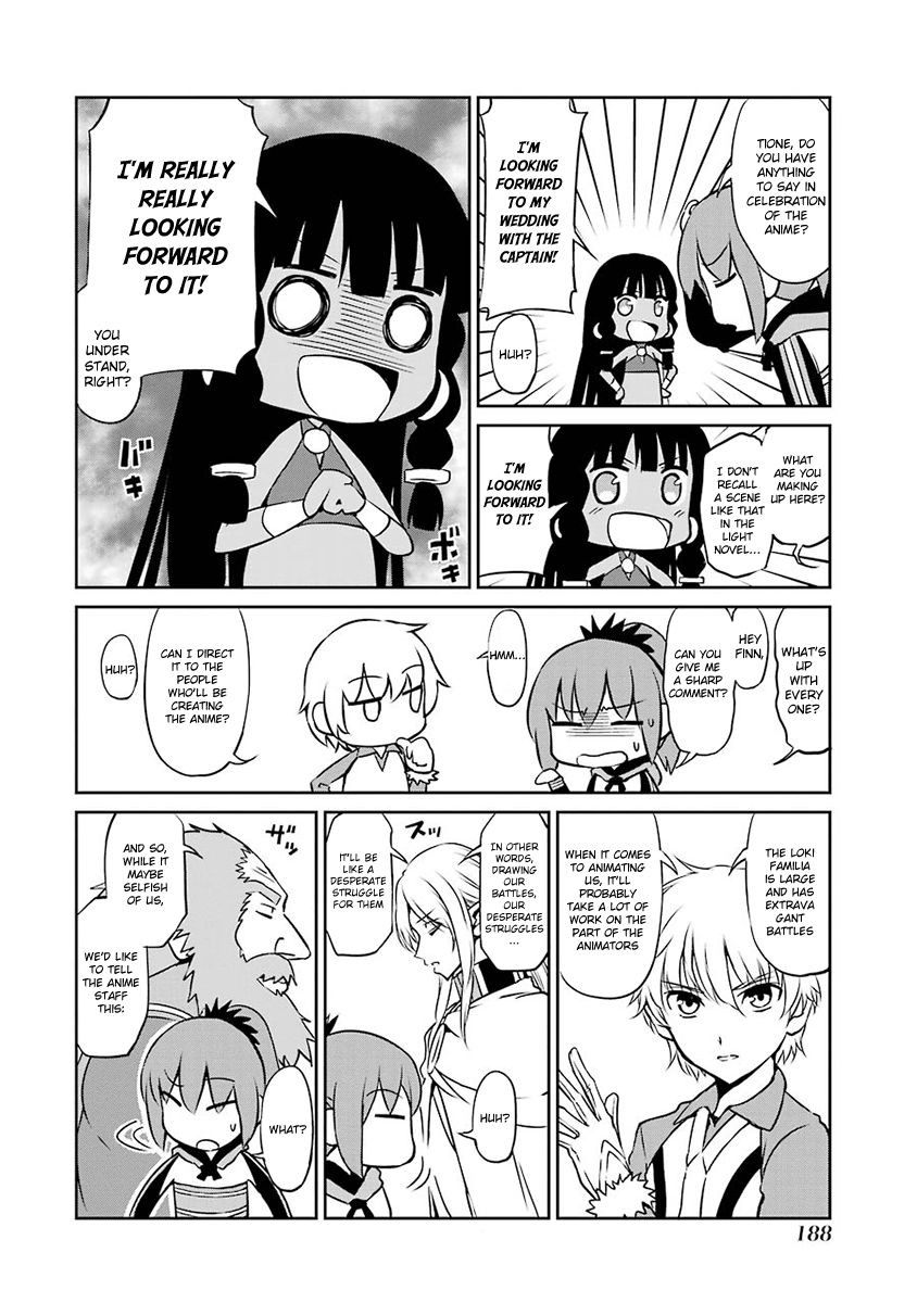 Dungeon ni Deai o Motomeru no wa Machigatte Iru Darou ka Gaiden - Sword Oratoria chapter 33.6 page 3