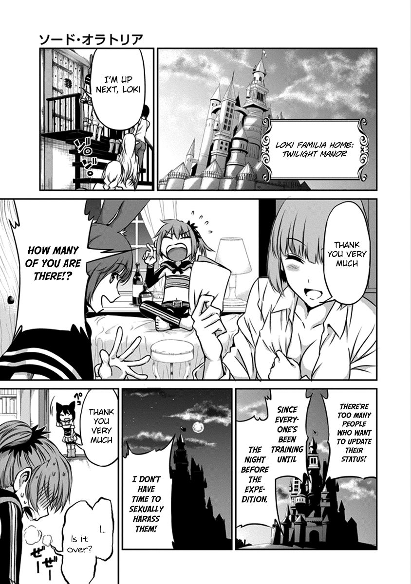 Dungeon ni Deai o Motomeru no wa Machigatte Iru Darou ka Gaiden - Sword Oratoria chapter 33 page 11