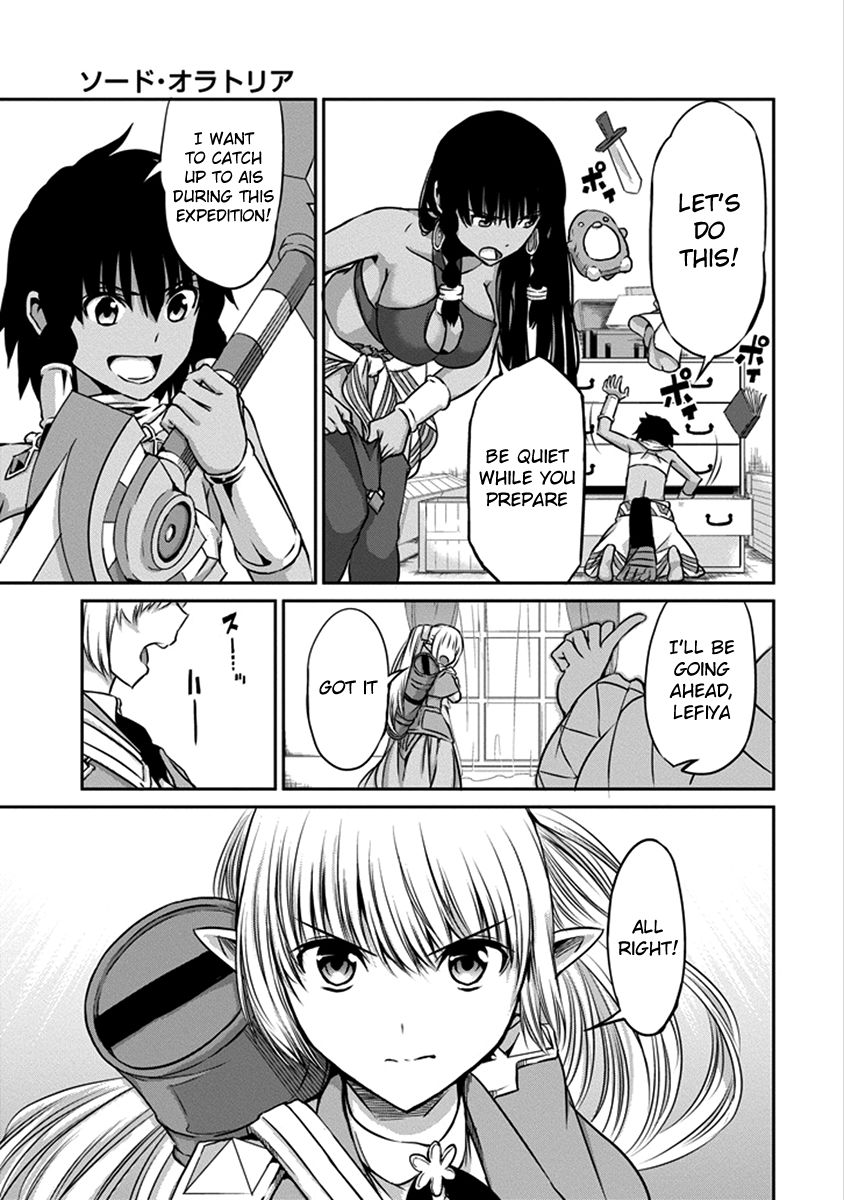 Dungeon ni Deai o Motomeru no wa Machigatte Iru Darou ka Gaiden - Sword Oratoria chapter 33 page 17