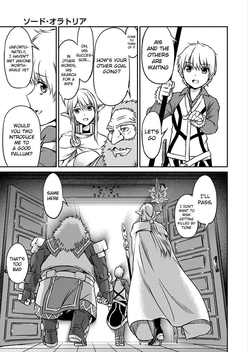 Dungeon ni Deai o Motomeru no wa Machigatte Iru Darou ka Gaiden - Sword Oratoria chapter 33 page 27