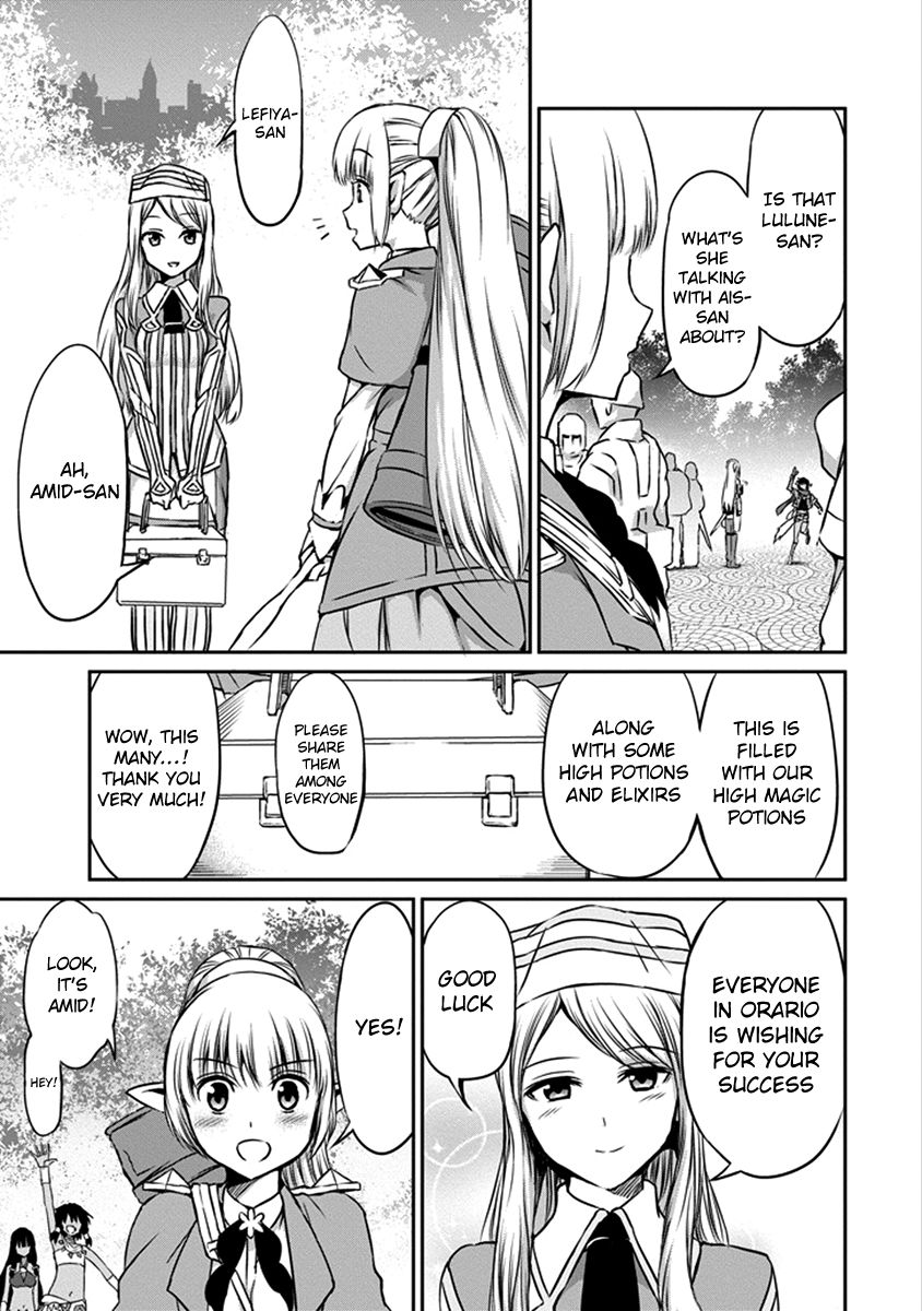 Dungeon ni Deai o Motomeru no wa Machigatte Iru Darou ka Gaiden - Sword Oratoria chapter 33 page 31