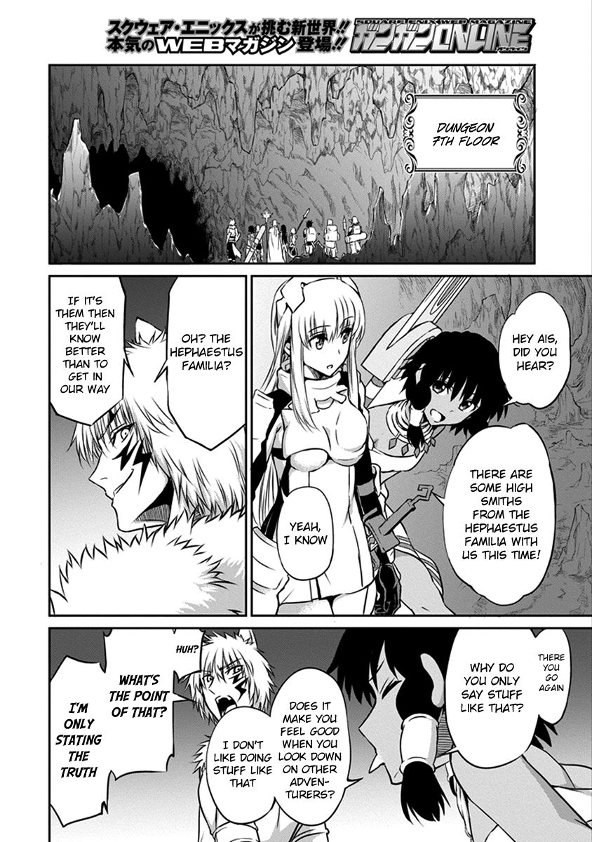 Dungeon ni Deai o Motomeru no wa Machigatte Iru Darou ka Gaiden - Sword Oratoria chapter 33 page 36