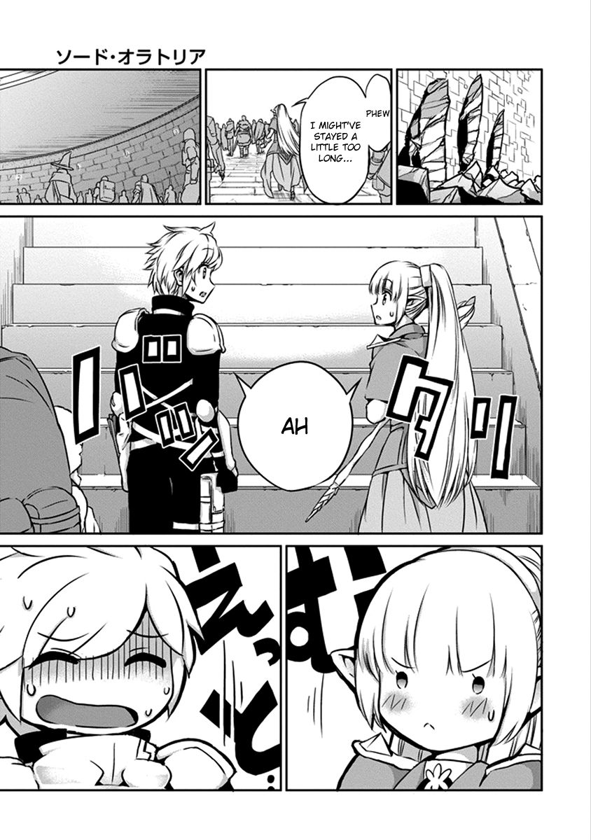 Dungeon ni Deai o Motomeru no wa Machigatte Iru Darou ka Gaiden - Sword Oratoria chapter 33 page 9