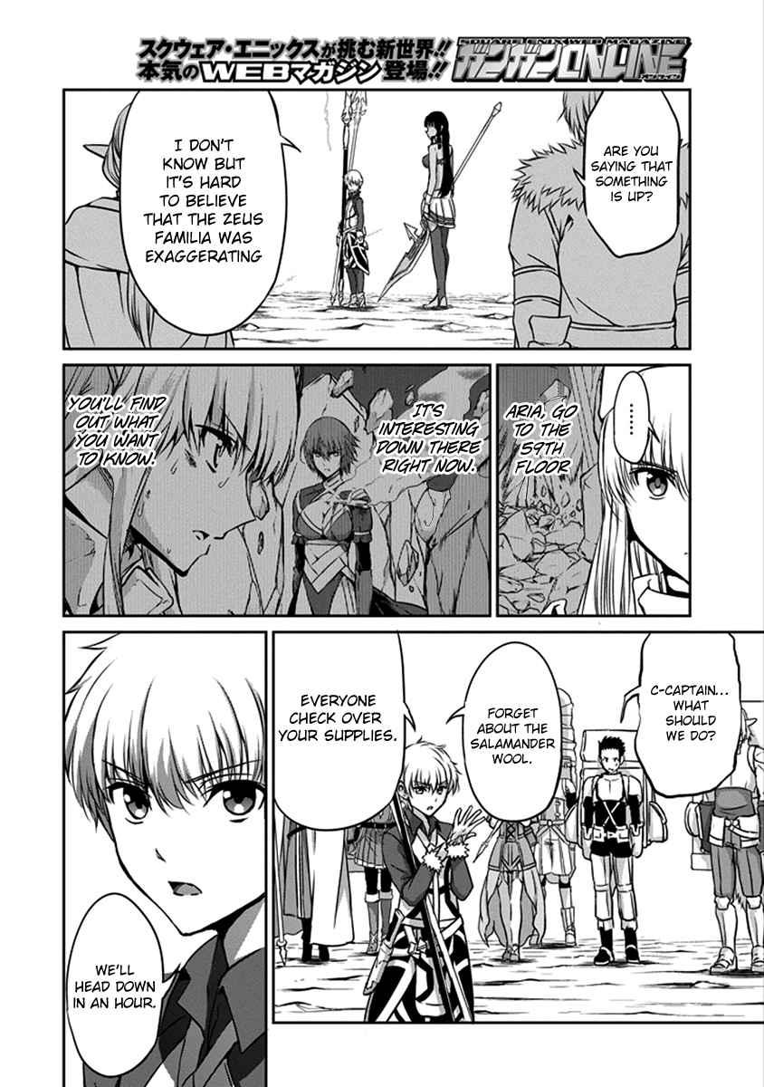 Dungeon ni Deai o Motomeru no wa Machigatte Iru Darou ka Gaiden - Sword Oratoria chapter 38 page 38