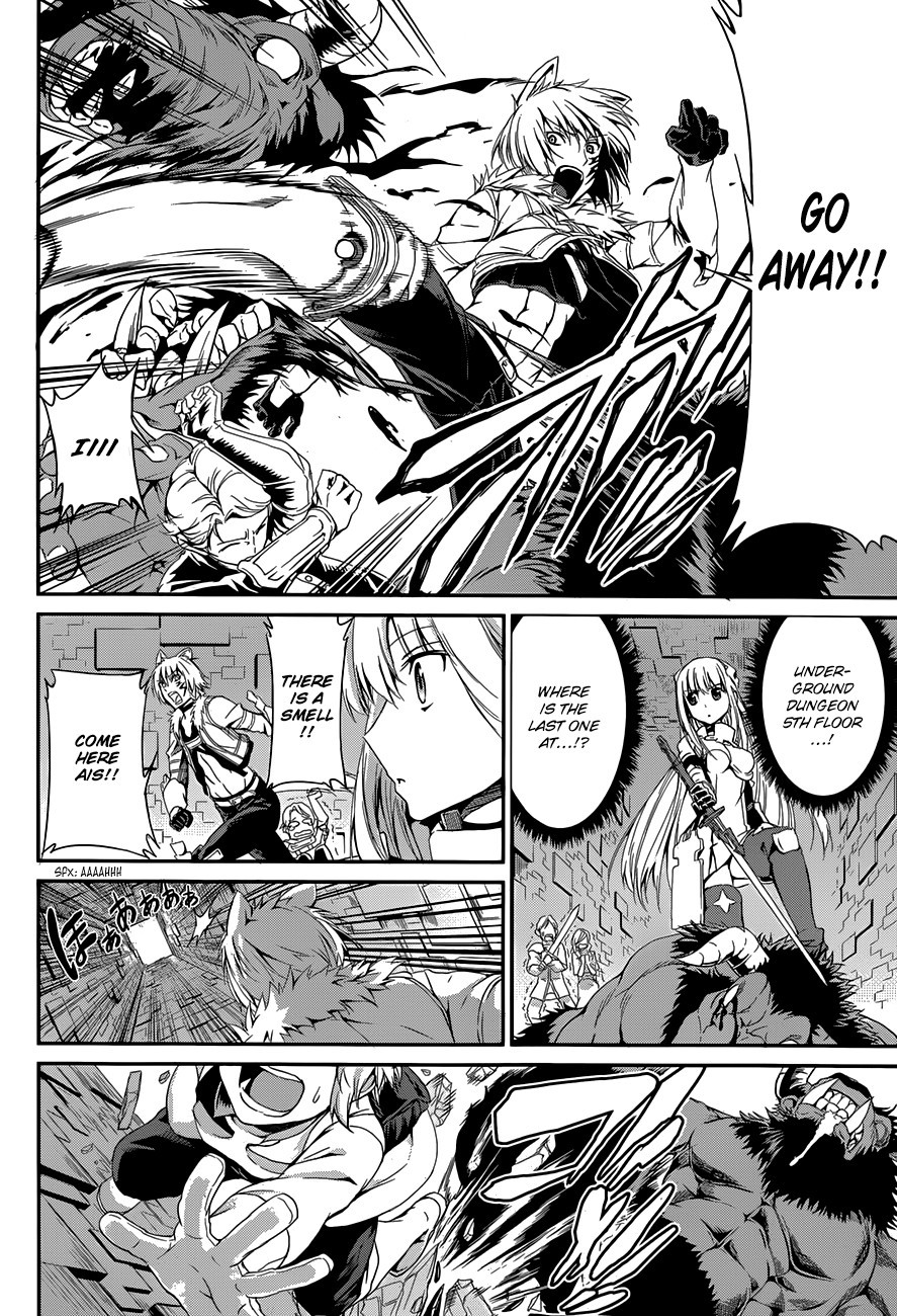 Dungeon ni Deai o Motomeru no wa Machigatte Iru Darou ka Gaiden - Sword Oratoria chapter 4 page 10