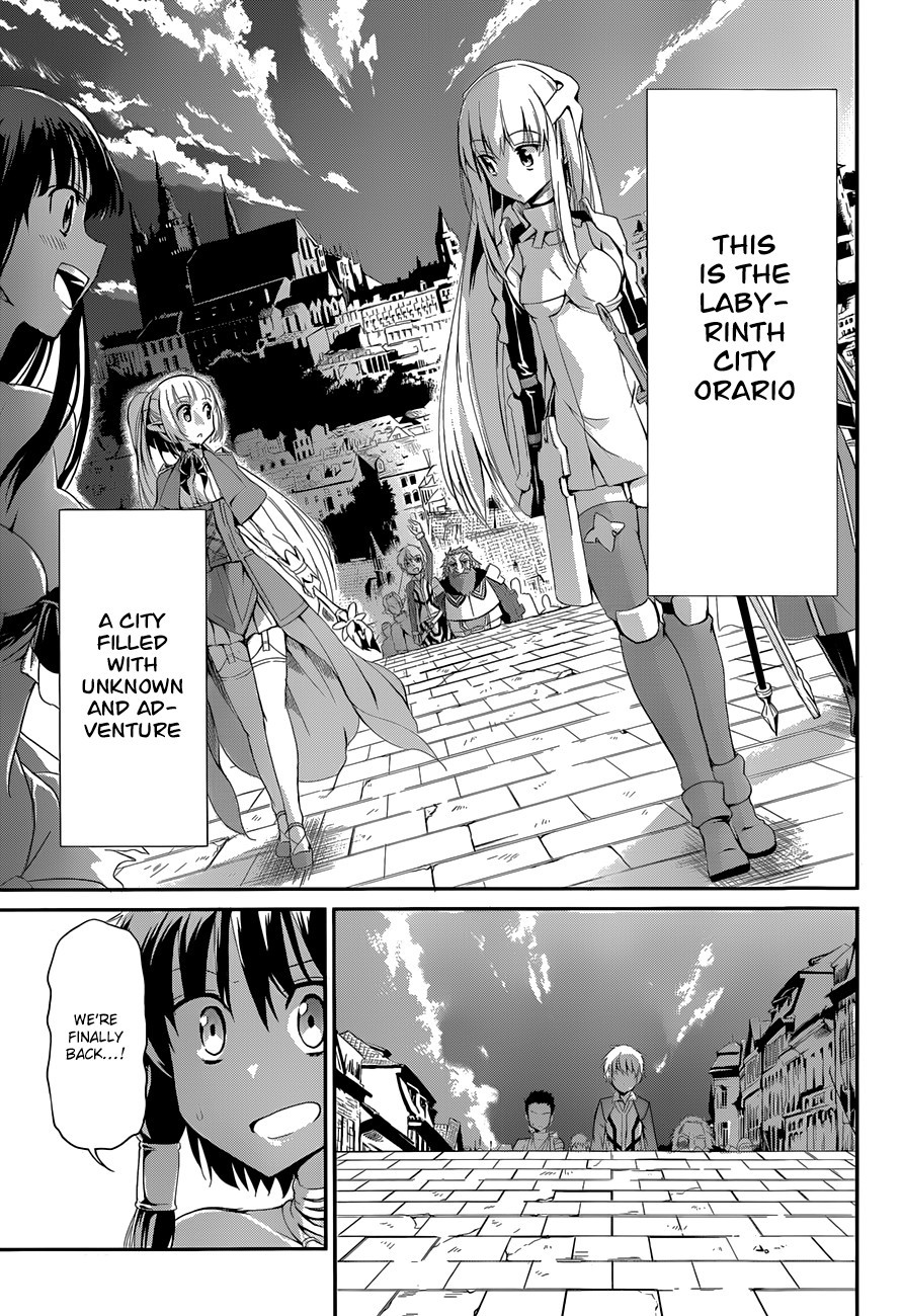 Dungeon ni Deai o Motomeru no wa Machigatte Iru Darou ka Gaiden - Sword Oratoria chapter 4 page 17