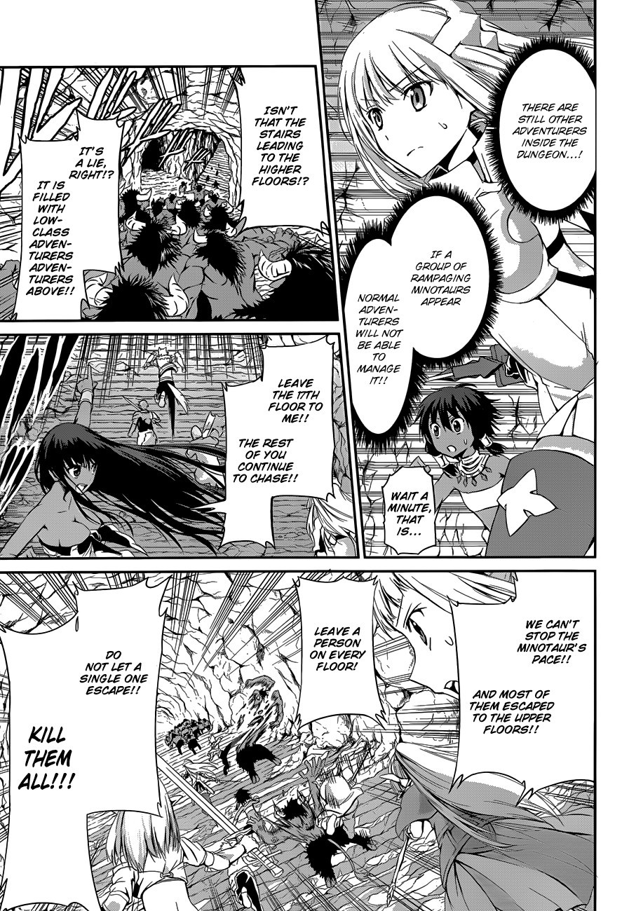 Dungeon ni Deai o Motomeru no wa Machigatte Iru Darou ka Gaiden - Sword Oratoria chapter 4 page 9