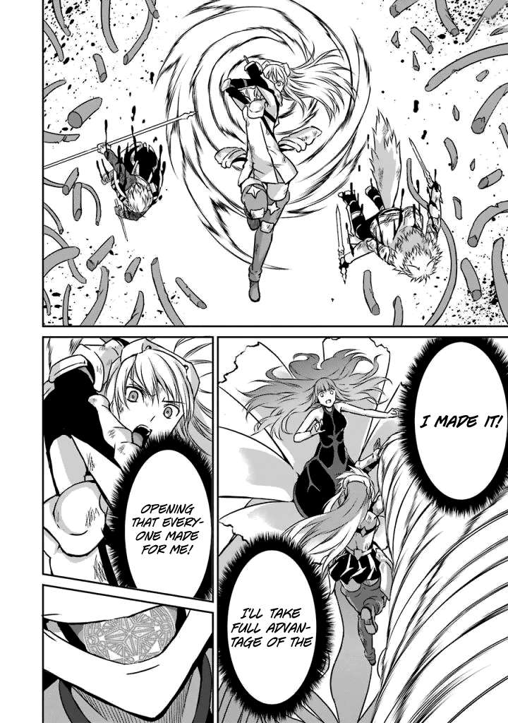 Dungeon ni Deai o Motomeru no wa Machigatte Iru Darou ka Gaiden - Sword Oratoria chapter 40 page 33