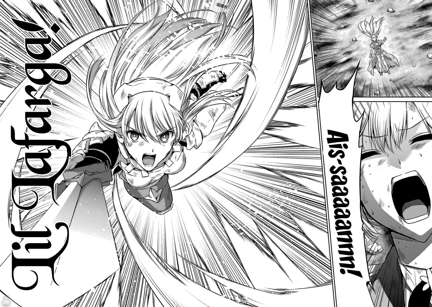 Dungeon ni Deai o Motomeru no wa Machigatte Iru Darou ka Gaiden - Sword Oratoria chapter 40 page 39