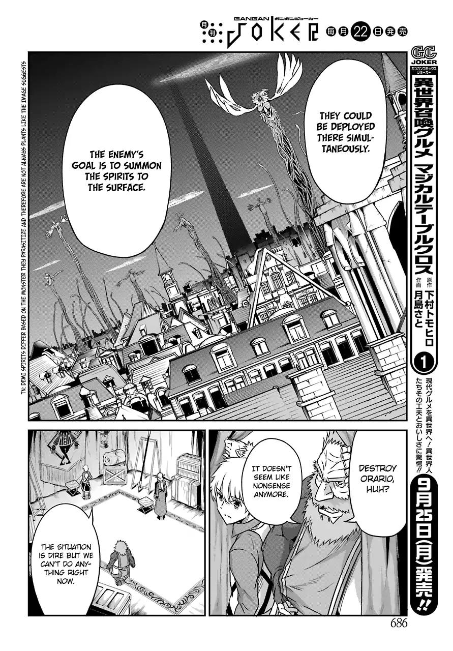 Dungeon ni Deai o Motomeru no wa Machigatte Iru Darou ka Gaiden - Sword Oratoria chapter 41 page 14