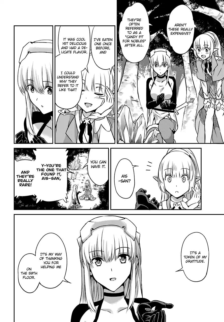 Dungeon ni Deai o Motomeru no wa Machigatte Iru Darou ka Gaiden - Sword Oratoria chapter 41 page 22