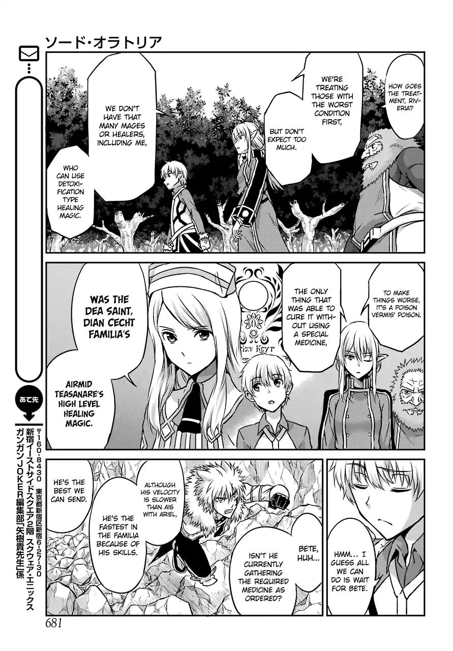 Dungeon ni Deai o Motomeru no wa Machigatte Iru Darou ka Gaiden - Sword Oratoria chapter 41 page 9