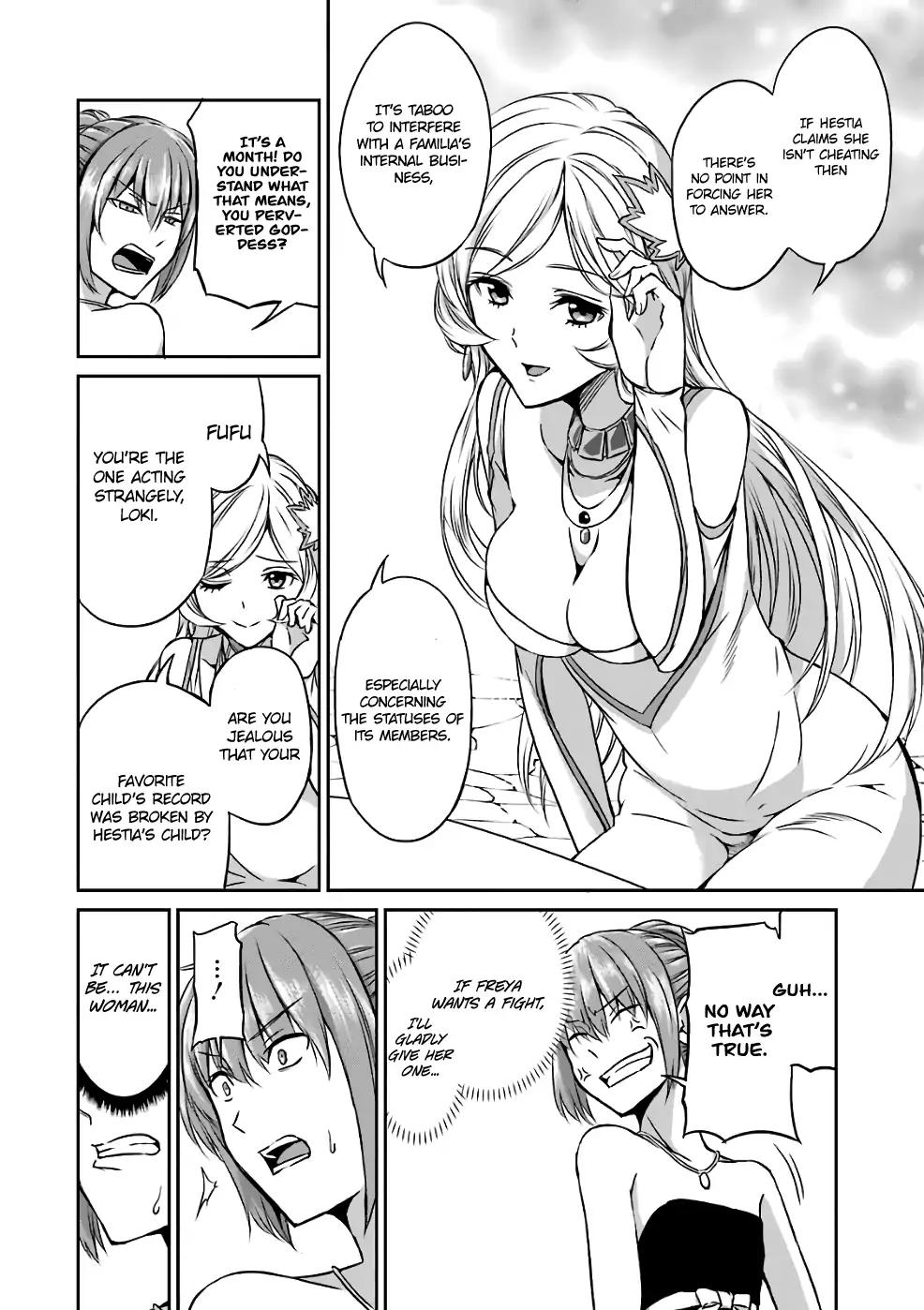 Dungeon ni Deai o Motomeru no wa Machigatte Iru Darou ka Gaiden - Sword Oratoria chapter 42 page 22