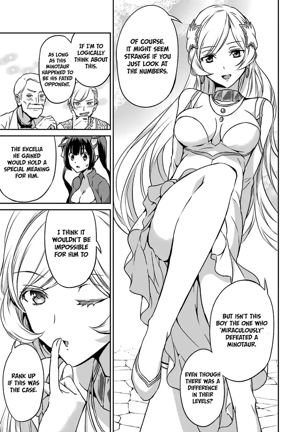 Dungeon ni Deai o Motomeru no wa Machigatte Iru Darou ka Gaiden - Sword Oratoria chapter 42 page 23