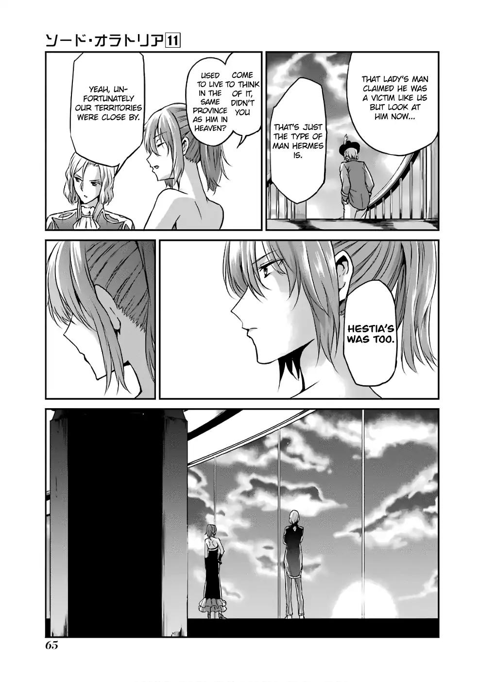 Dungeon ni Deai o Motomeru no wa Machigatte Iru Darou ka Gaiden - Sword Oratoria chapter 42 page 29