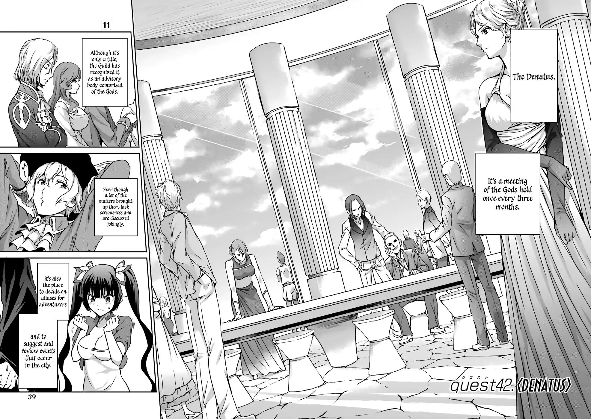 Dungeon ni Deai o Motomeru no wa Machigatte Iru Darou ka Gaiden - Sword Oratoria chapter 42 page 3