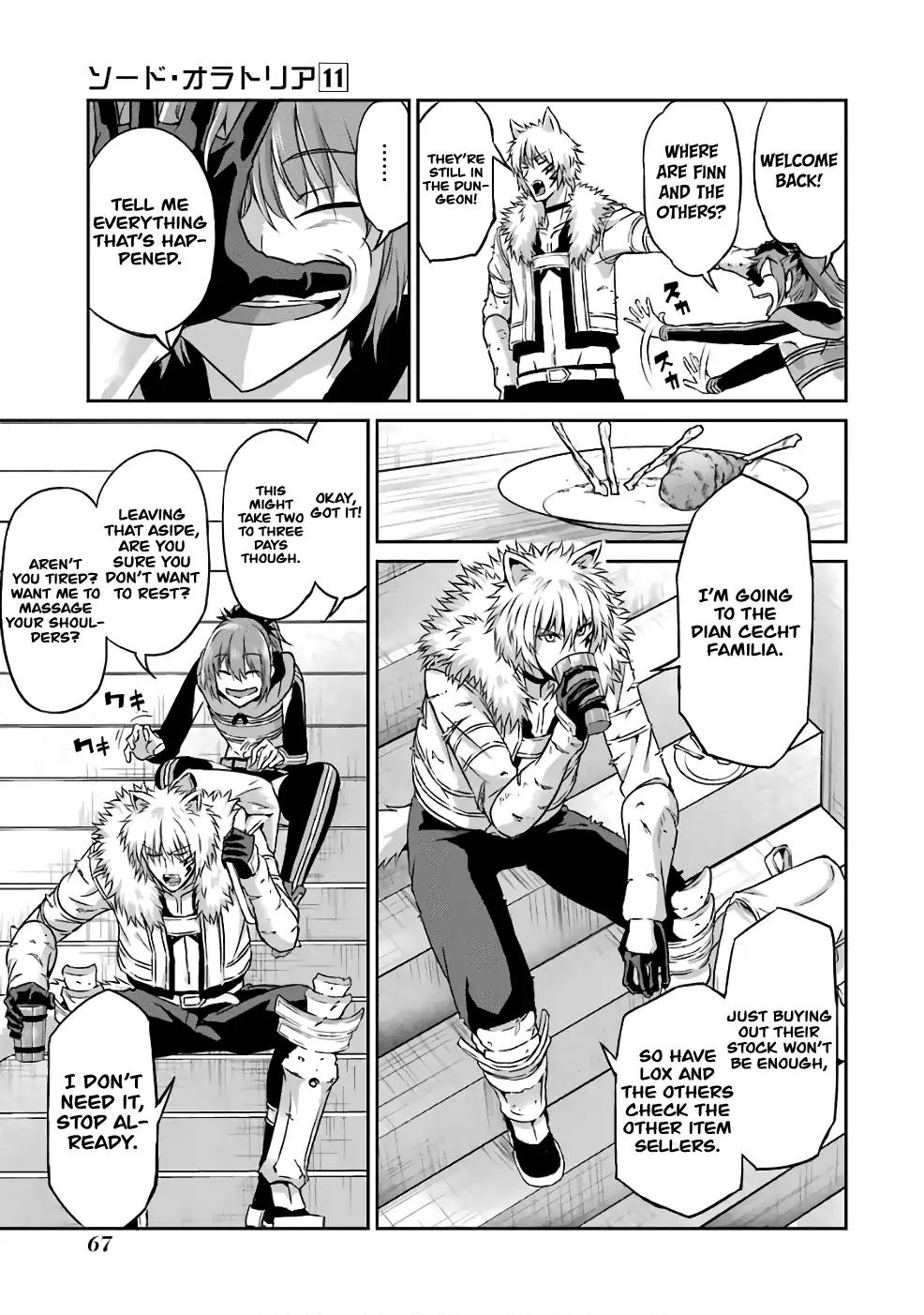 Dungeon ni Deai o Motomeru no wa Machigatte Iru Darou ka Gaiden - Sword Oratoria chapter 42 page 31