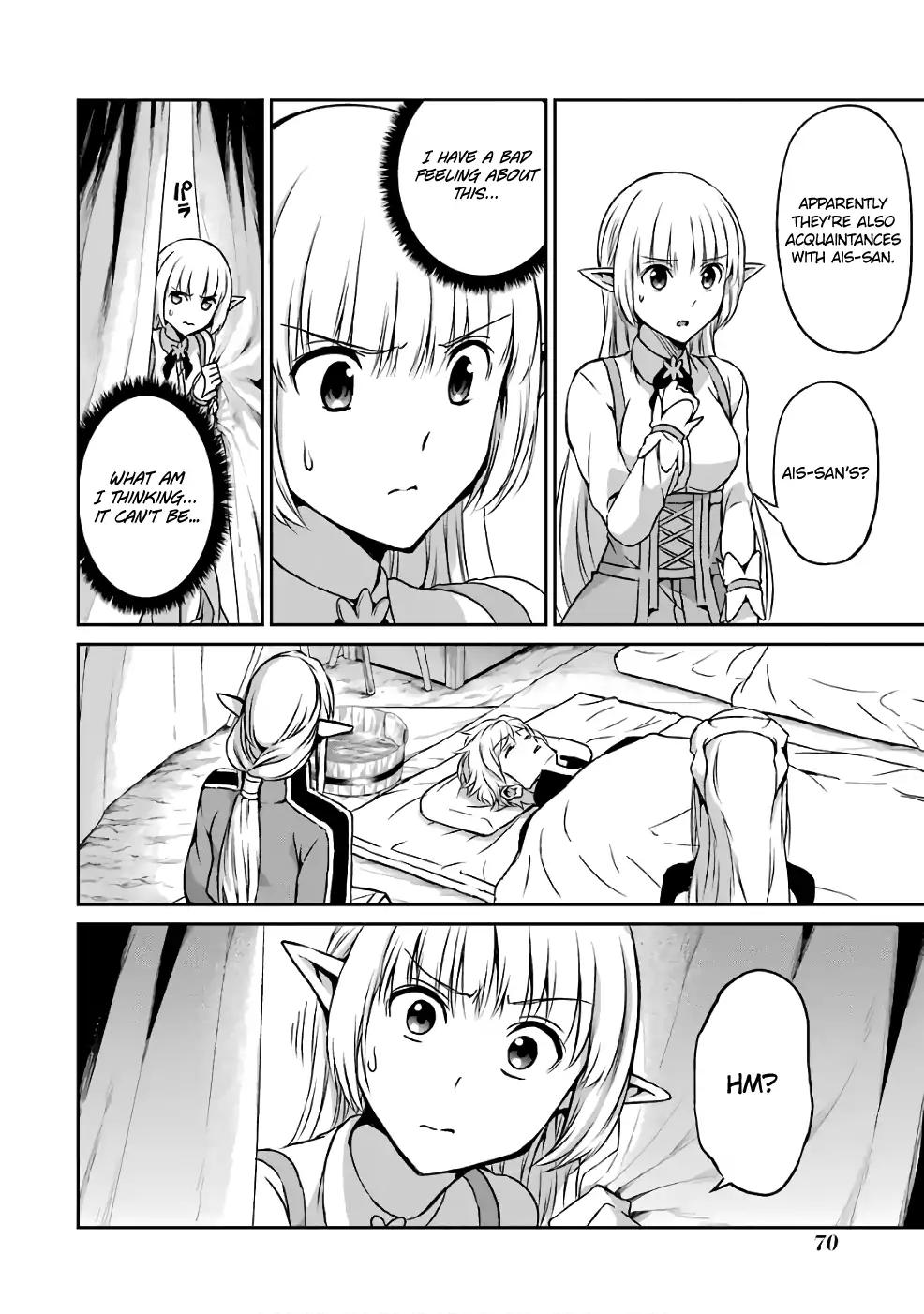 Dungeon ni Deai o Motomeru no wa Machigatte Iru Darou ka Gaiden - Sword Oratoria chapter 42 page 34