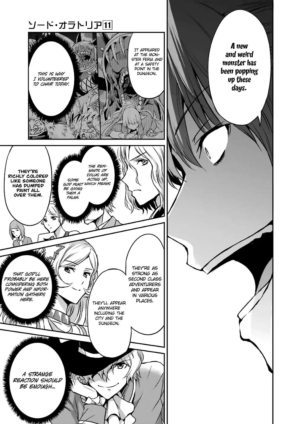 Dungeon ni Deai o Motomeru no wa Machigatte Iru Darou ka Gaiden - Sword Oratoria chapter 42 page 7