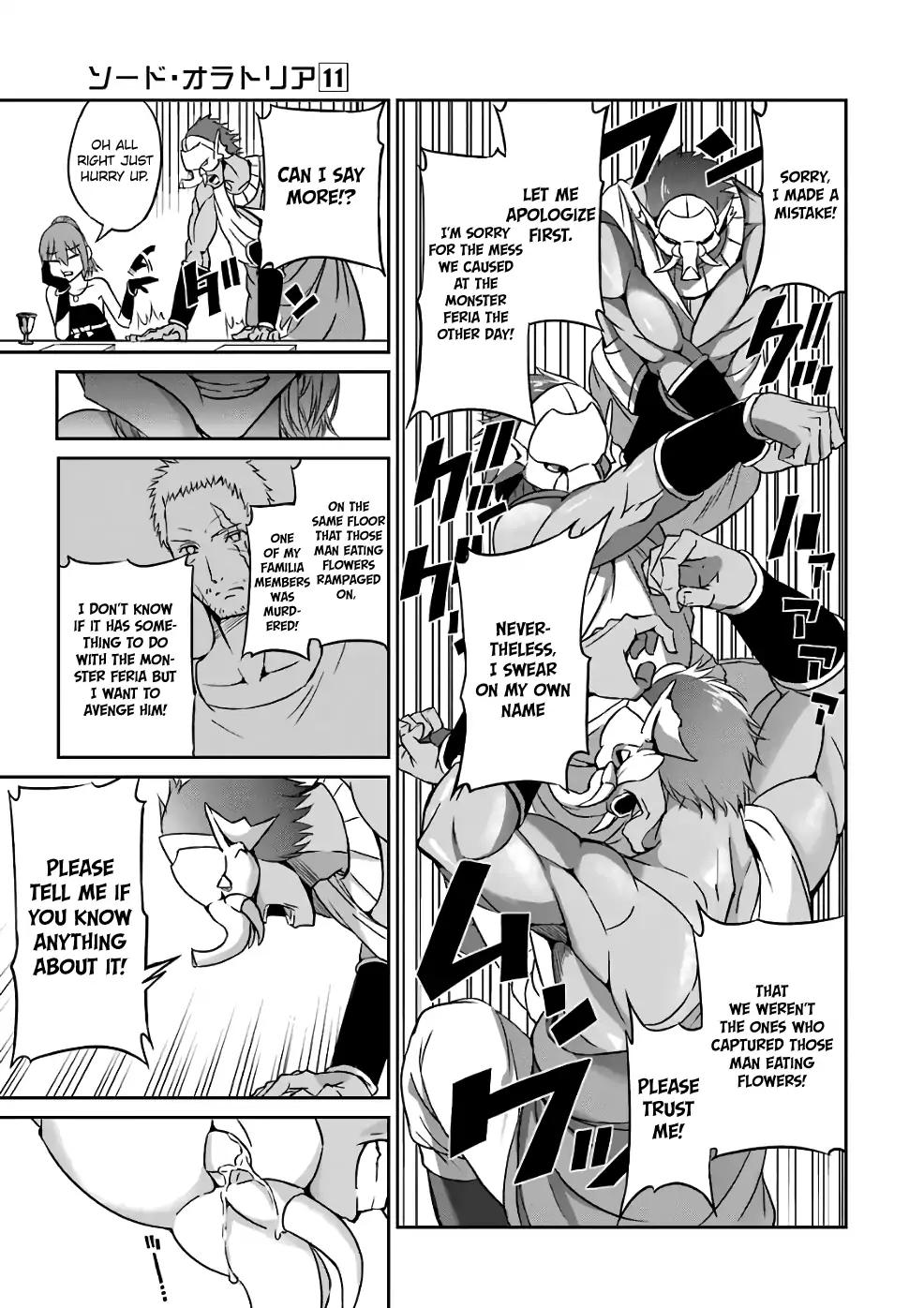 Dungeon ni Deai o Motomeru no wa Machigatte Iru Darou ka Gaiden - Sword Oratoria chapter 42 page 9