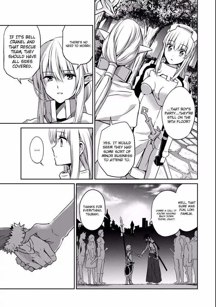 Dungeon ni Deai o Motomeru no wa Machigatte Iru Darou ka Gaiden - Sword Oratoria chapter 48 page 27