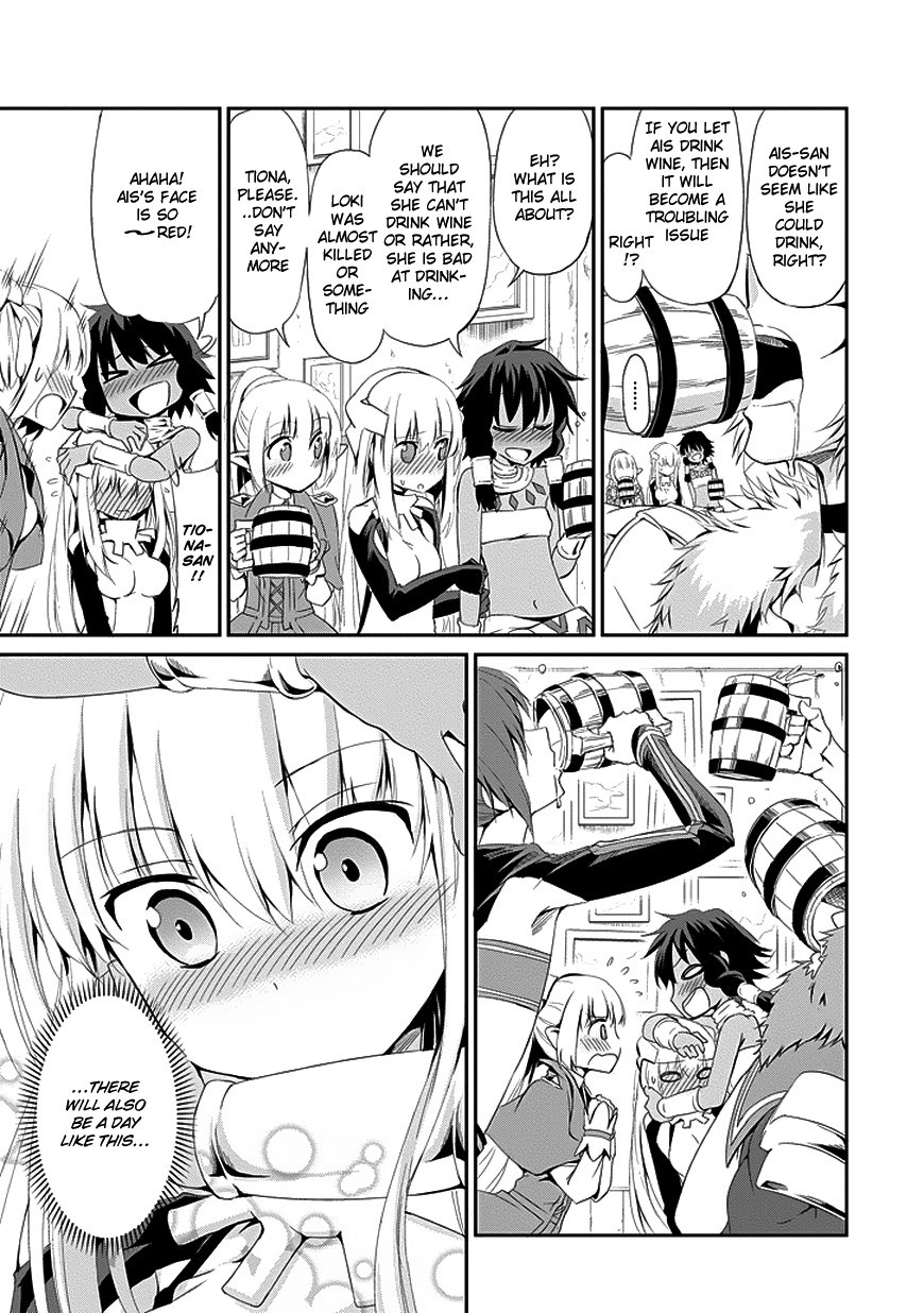 Dungeon ni Deai o Motomeru no wa Machigatte Iru Darou ka Gaiden - Sword Oratoria chapter 5 page 32