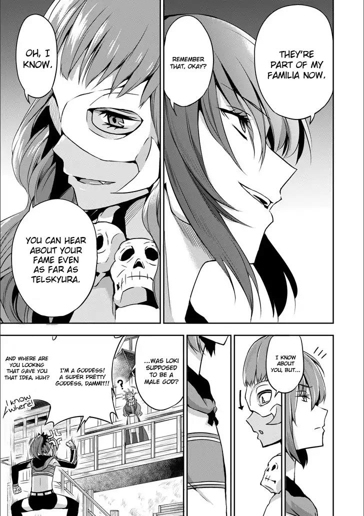 Dungeon ni Deai o Motomeru no wa Machigatte Iru Darou ka Gaiden - Sword Oratoria chapter 50 page 39