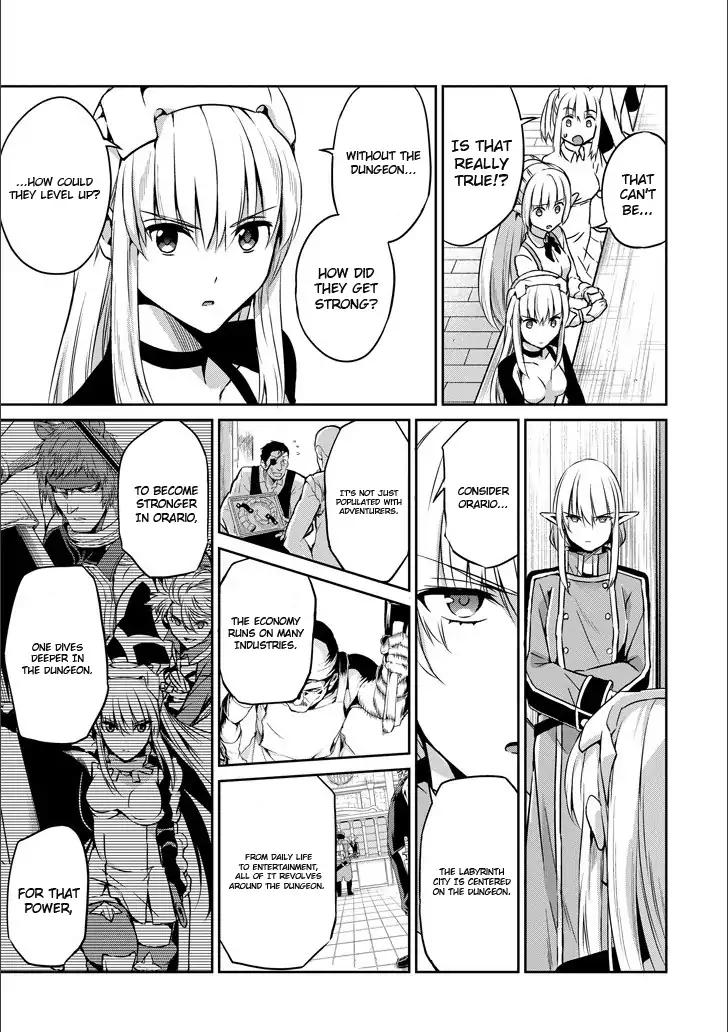 Dungeon ni Deai o Motomeru no wa Machigatte Iru Darou ka Gaiden - Sword Oratoria chapter 50 page 4
