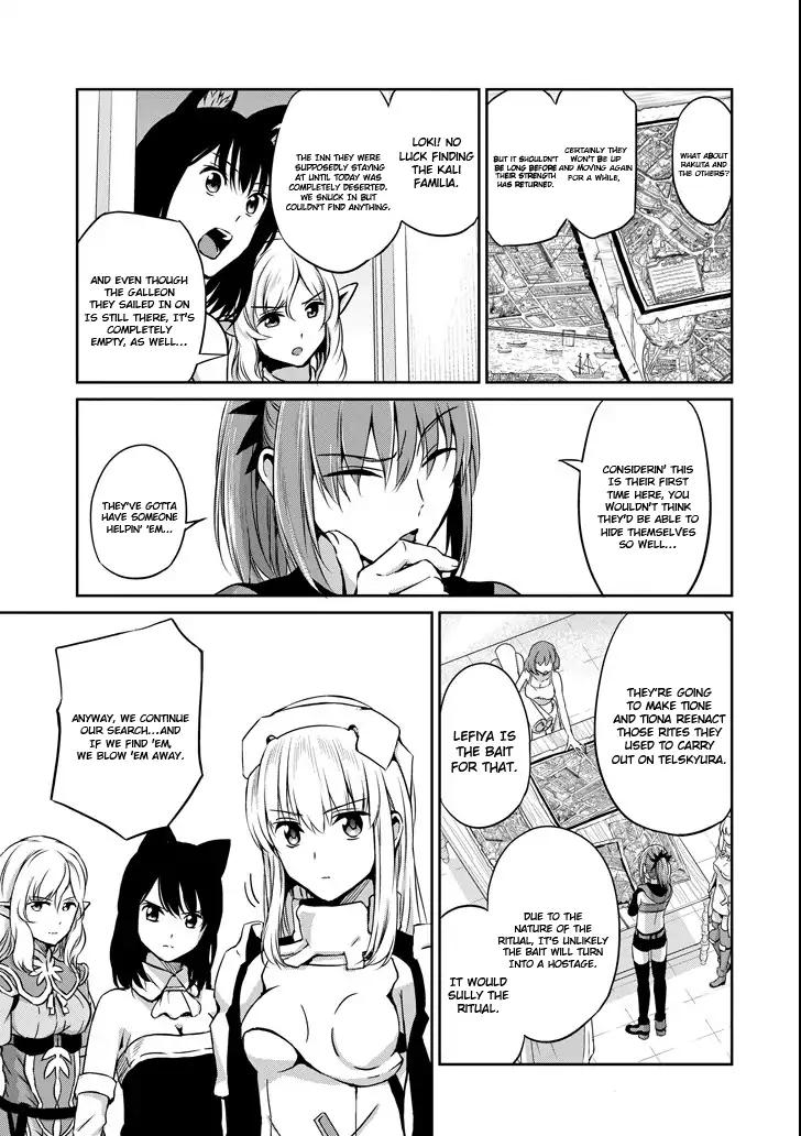 Dungeon ni Deai o Motomeru no wa Machigatte Iru Darou ka Gaiden - Sword Oratoria chapter 53 page 32