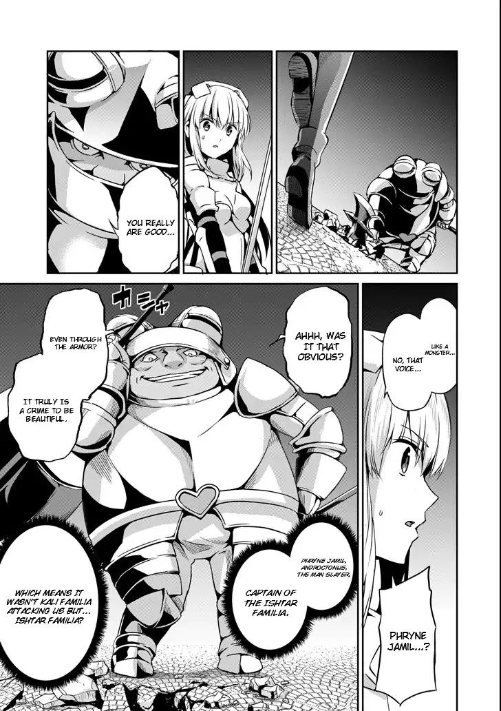 Dungeon ni Deai o Motomeru no wa Machigatte Iru Darou ka Gaiden - Sword Oratoria chapter 54 page 26