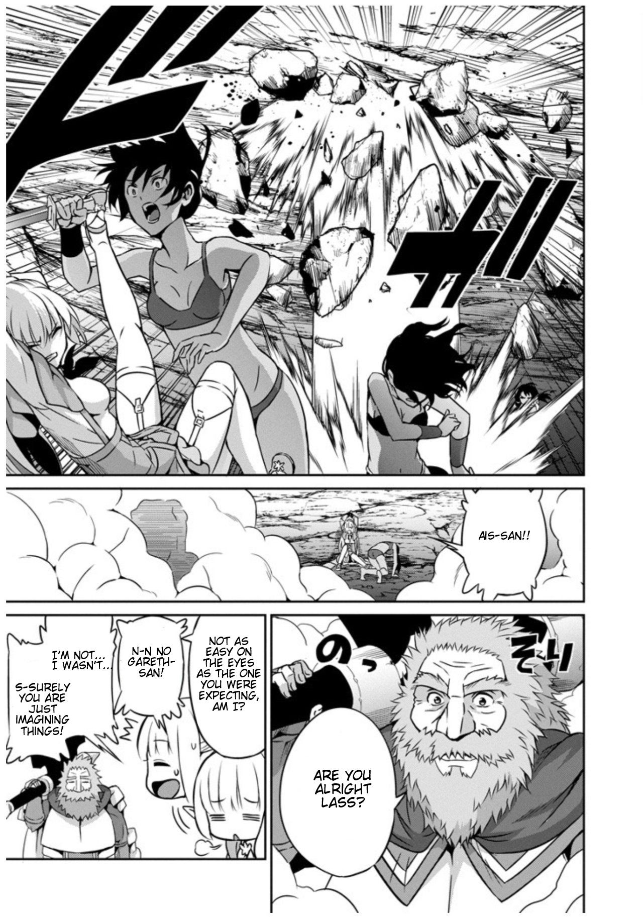 Dungeon ni Deai o Motomeru no wa Machigatte Iru Darou ka Gaiden - Sword Oratoria chapter 57 page 15