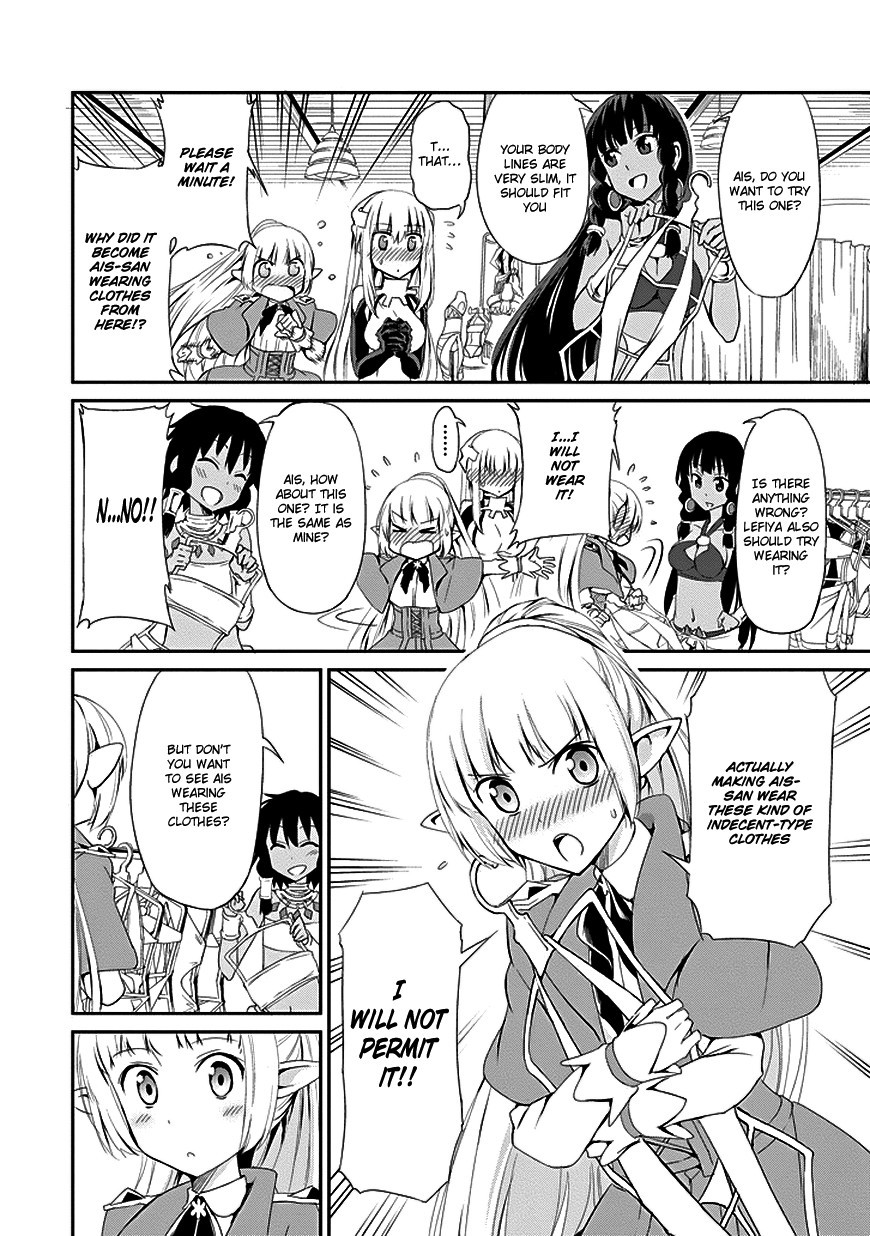 Dungeon ni Deai o Motomeru no wa Machigatte Iru Darou ka Gaiden - Sword Oratoria chapter 6 page 12