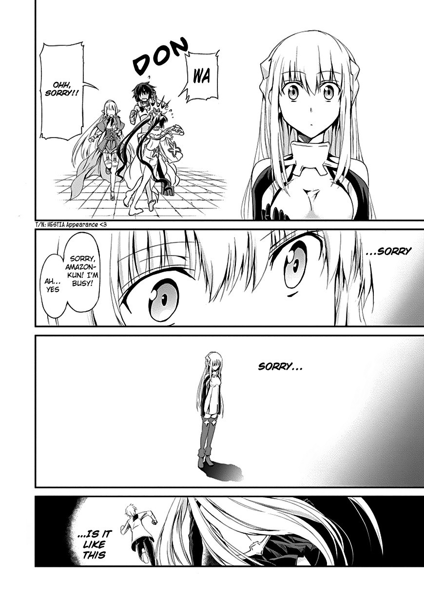 Dungeon ni Deai o Motomeru no wa Machigatte Iru Darou ka Gaiden - Sword Oratoria chapter 6 page 32