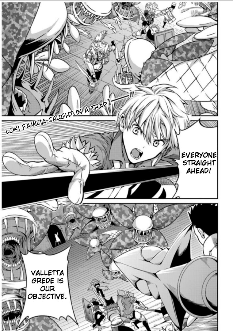 Dungeon ni Deai o Motomeru no wa Machigatte Iru Darou ka Gaiden - Sword Oratoria chapter 62 page 1