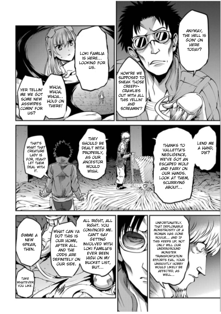 Dungeon ni Deai o Motomeru no wa Machigatte Iru Darou ka Gaiden - Sword Oratoria chapter 63 page 16