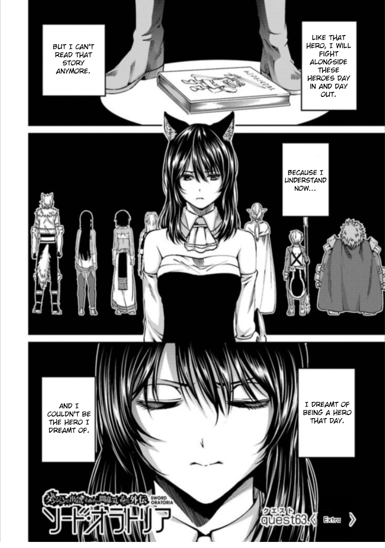 Dungeon ni Deai o Motomeru no wa Machigatte Iru Darou ka Gaiden - Sword Oratoria chapter 63 page 2