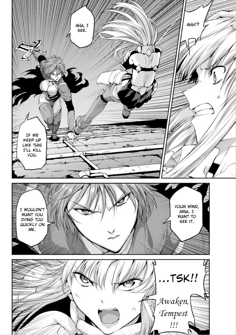 Dungeon ni Deai o Motomeru no wa Machigatte Iru Darou ka Gaiden - Sword Oratoria chapter 64 page 16