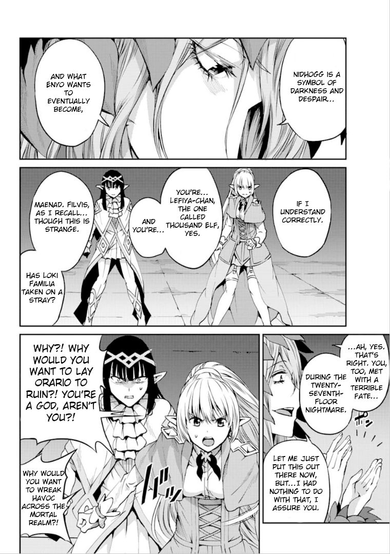 Dungeon ni Deai o Motomeru no wa Machigatte Iru Darou ka Gaiden - Sword Oratoria chapter 64 page 28