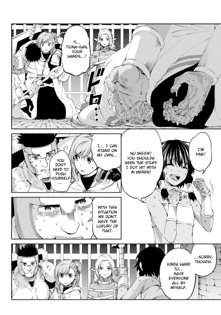 Dungeon ni Deai o Motomeru no wa Machigatte Iru Darou ka Gaiden - Sword Oratoria chapter 66 page 4