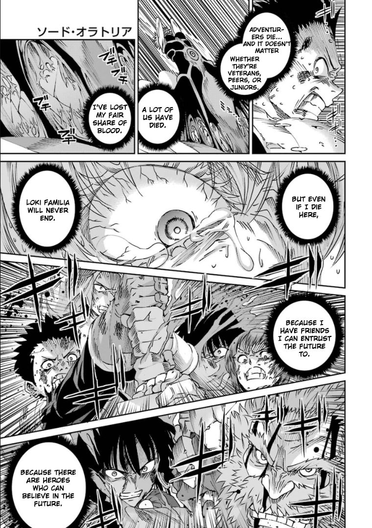 Dungeon ni Deai o Motomeru no wa Machigatte Iru Darou ka Gaiden - Sword Oratoria chapter 68 page 28